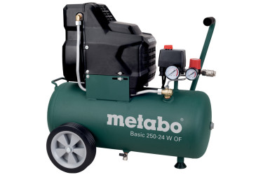Компресор безмасляний Metabo Basic 250-24 W OF, 24л (601532000) Компресор безмасляний Metabo Basic 250-24 W OF, 24л (601532000)